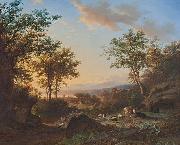 Italianate landscape, Willem Bodeman